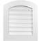 Ekena Millwork Arch Top Surface Mount PVC Gable Vent: Non-Functional, w/ 3-1/2"W x 1"P Standard Frame, 22"W x 24"H GVPAR22X2401SN - alternate 1